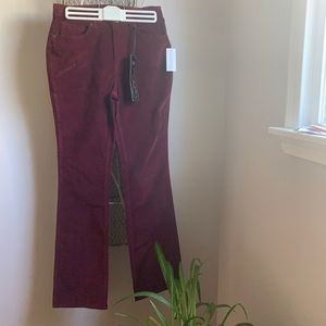 Diane Gilman velvet pants